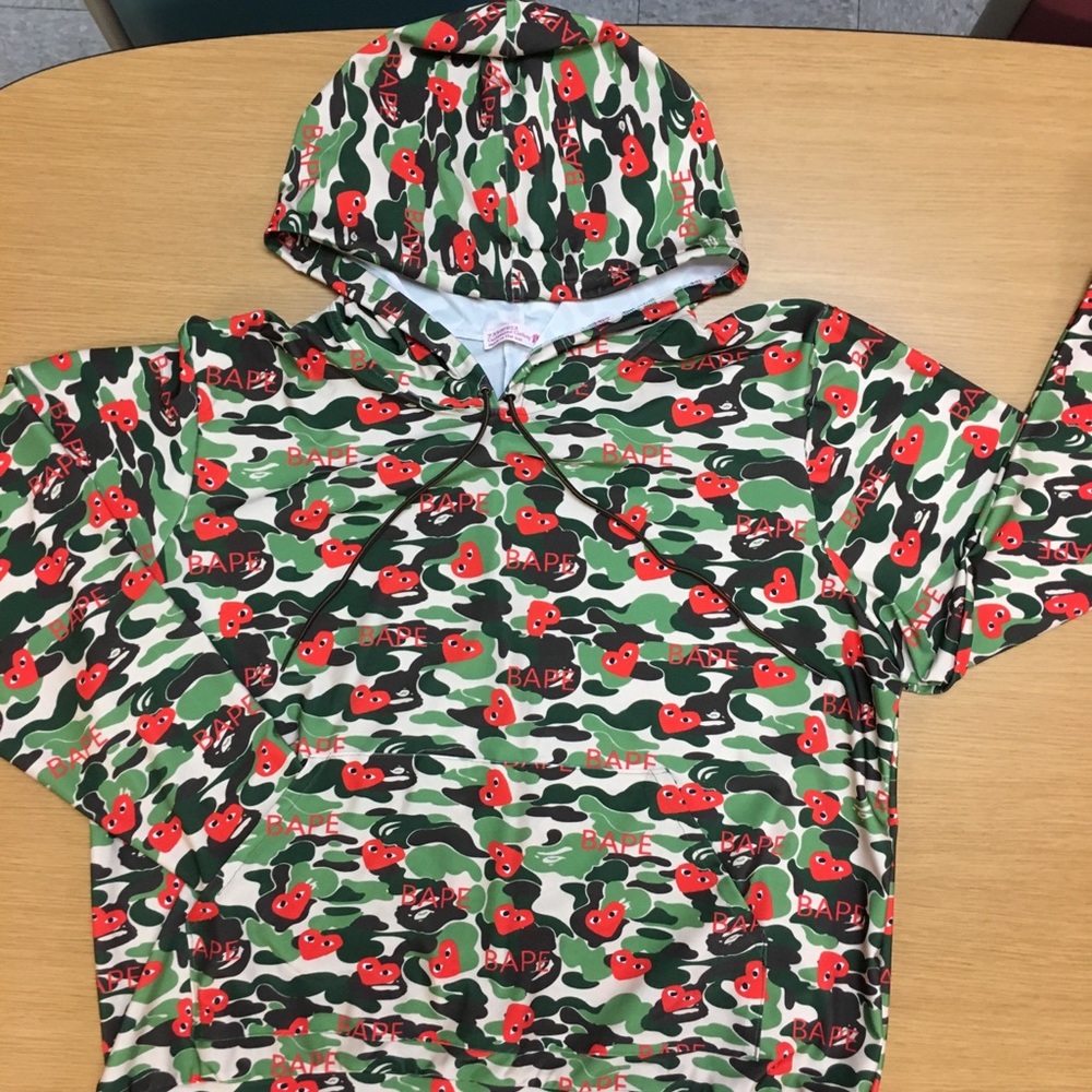 BAPE Hoodie camouflage